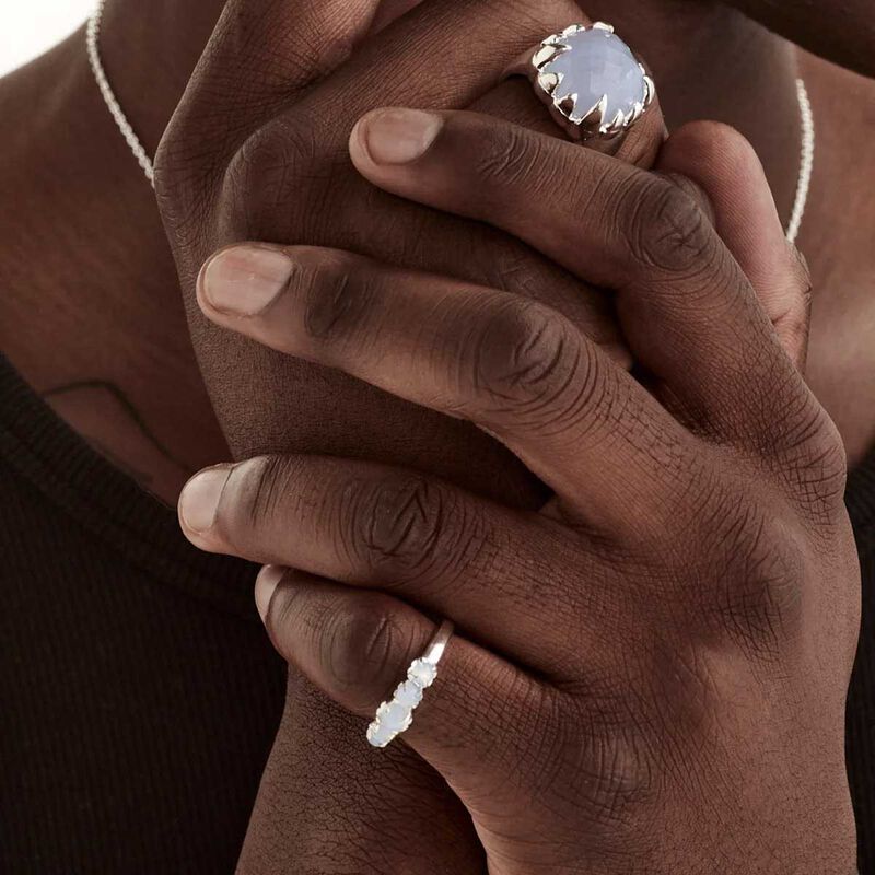 Stolen Girlfriends Club Halo Cluster Ring image number 3